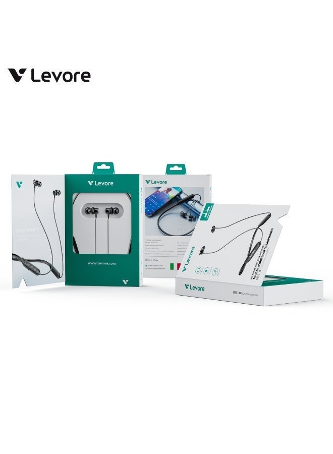 ليفور سماعة ليفور LEB46-BKحول الرقبة – بلوتوث وصوت جهير - Image 2